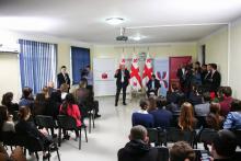 საქართველოს პრეზიდენტი სტუდენტებს შეხვდა