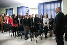 საქართველოს პრეზიდენტი სტუდენტებს შეხვდა