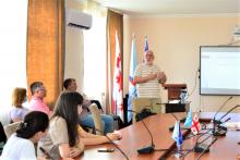 უნივერსიტეტში ორგანიზაცია ,,ლიბერალური აკადემია თბილისი“ ინიციატივით გაიმართა ვორქშოფი