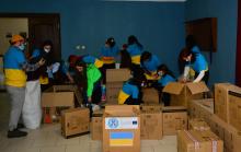 უნივერსიტეტში უკრაინელი ხალხის დასახმარებლად ჰუმანიტარული აქცია მიმდინარეობს..