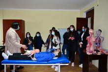 საჯარო სკოლის მოსწავლეების ვიზიტი შოთა მესხიას ზუგდიდის სახელმწიფო სასწავლო უნივერსიტეტში