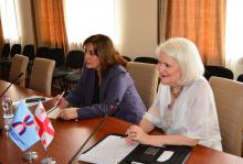USAID საბაზისო განათლების პროგრამის ხელმძღვანელის ნენსი პარქსის, ვიზიტი უნივერსიტეტში USAID საბაზისო განათლების პროგრამის ხელმძღვანელის ნენსი პარქსის, ვიზიტი უნივერსიტეტში