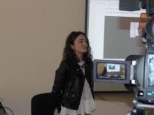 უნივერსიტეტში გაიმართა ,,ბეჭდური და ონლაინ გამოცემების რეპორტიორის“ პროფესიული პროგრამის, სტუდენტების პრაქტიკული პროექტისა და საწარმოო პრაქტიკის შედეგების საჯარო პრეზენტაცია.