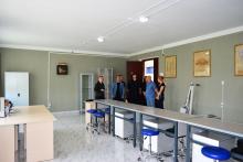 განათლებისა და მეცნიერების კომიტეტის თავმჯდომარის, პროფესორ გივი მიქანაძეს ვიზიტი  უნივერსიტეტში.