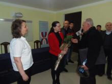 მარიამ ჯაშის ვიზიტი უნივერსიტეტში