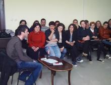ენის დღესთან დაკავშირებით შოთა მესხიას  ზუგდიდის სხელმწიფო სასწავლო უნივერსიტეტში პოეზიის საღამო გაიმართა