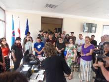 უნივერსიტეტში მოეწყო პროფესიული პროგრამების სადემონსტრაციო გამოფენა / (კრიმინალისტი)