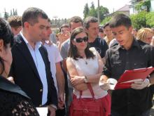 დავით ბაქრაძე კრიმინალისტიკის სპეციალობის სტუდენტების მიერ მოწყობილ იმიტირებულ პროცესს დაესწრო დავით ბაქრაძე კრიმინალისტიკის სპეციალობის სტუდენტების მიერ მოწყობილ იმიტირებულ პროცესს დაესწრო
